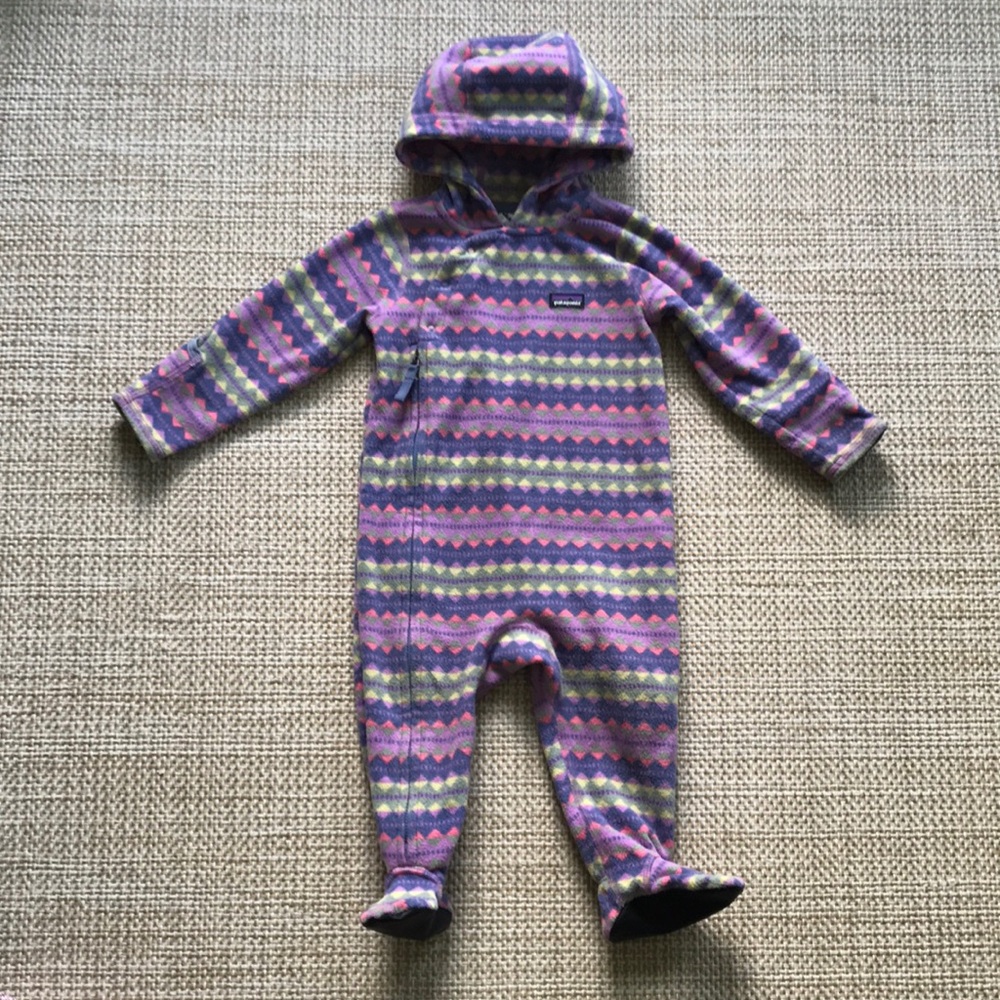 Patagonia Micro Fleece Bunting (size 6-12m)